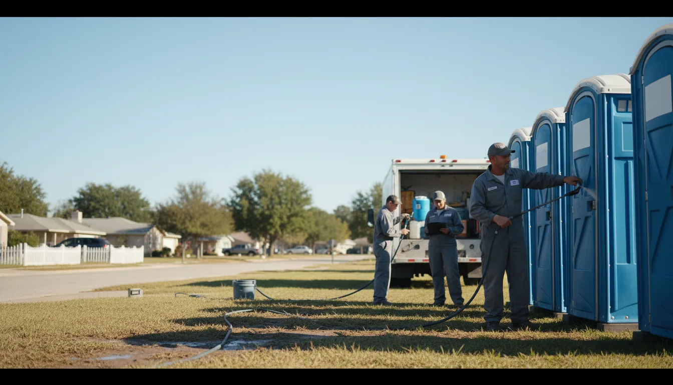 Long-Term Portable Toilet Rental in Vandalia, IL near me